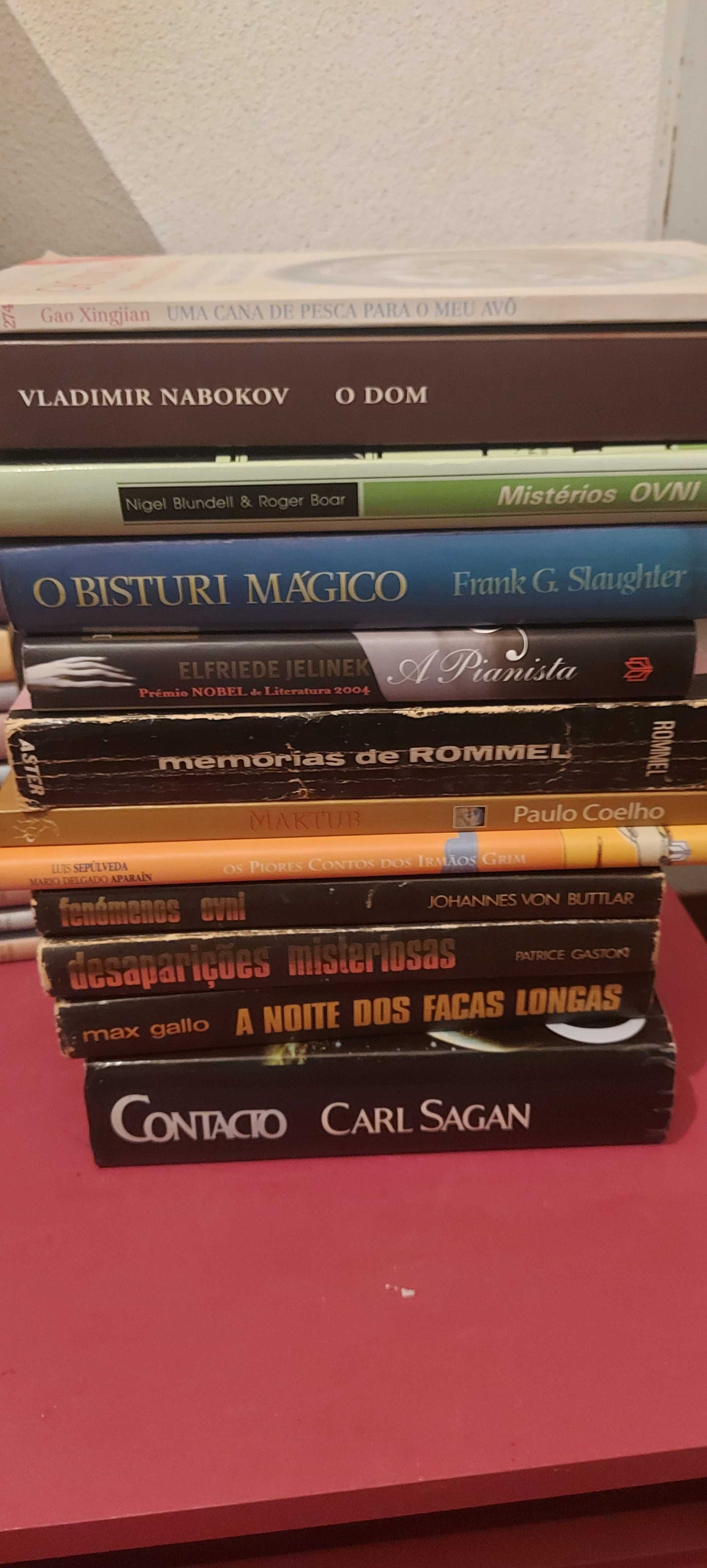 Livros vários 3 €/cada