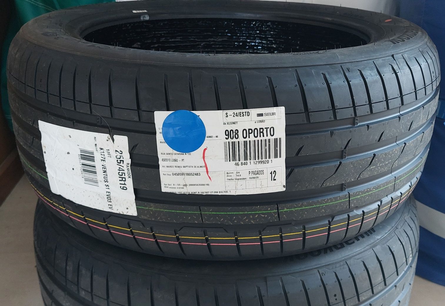 Hankook Ventus S1 evo3 ev 255/45 R19 100T
