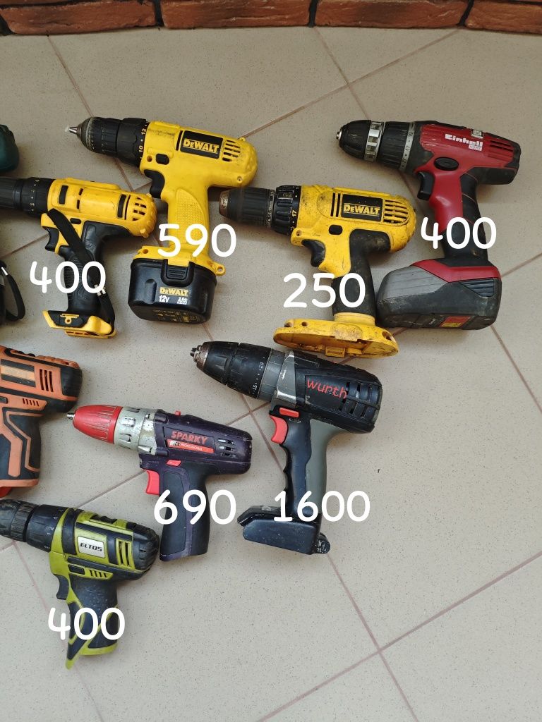 Шуруповерт DeWalt Bosch Wurth