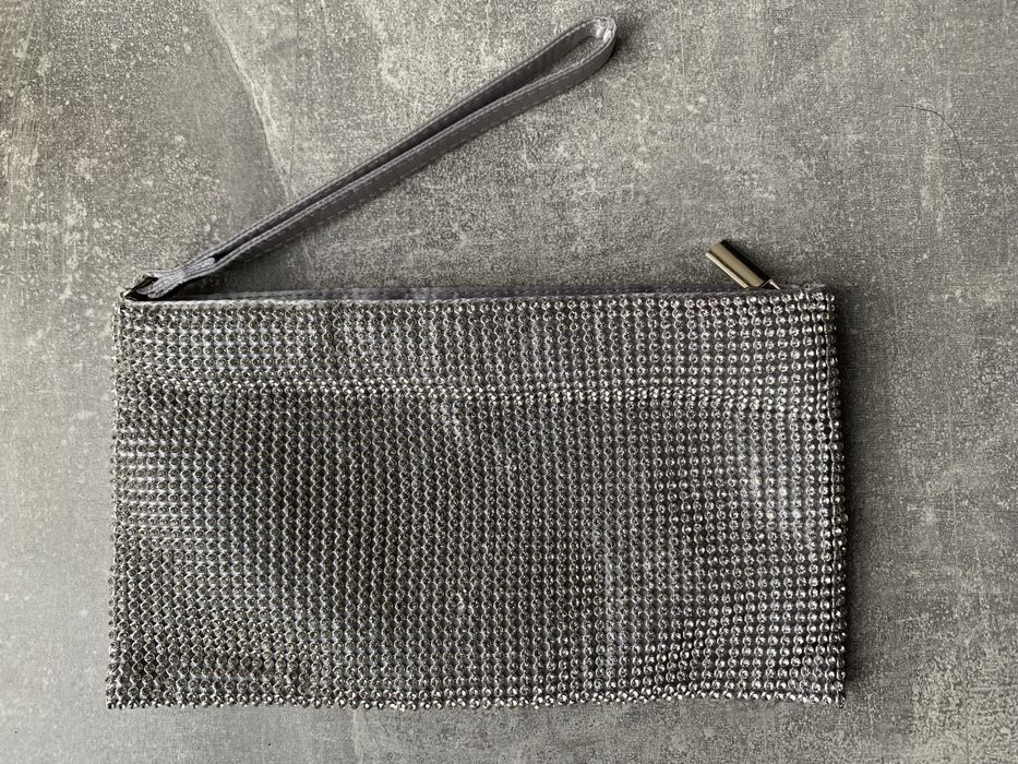 Сумочка косметичка клатч блискітки кристали