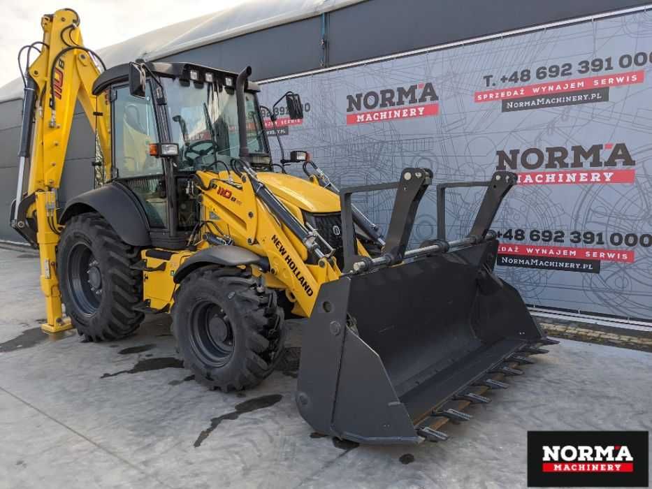 Koparko-ładowarka New Holland B110B, Nowa maszyna