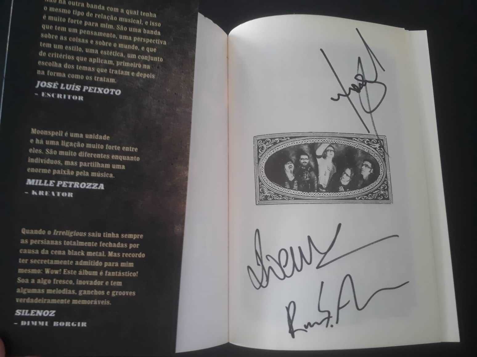 Lobos Que Foram Homens - A História dos Moonspell autografado