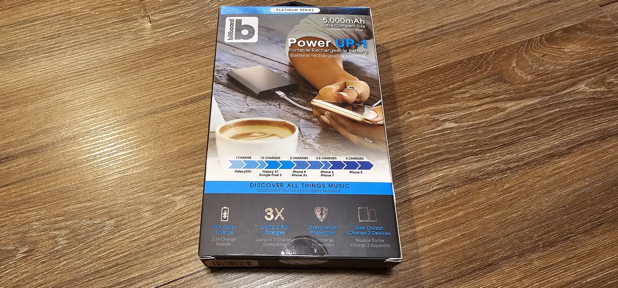 Powerbank bateria akumulator 5000mAh billboard