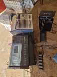 Conjunto de Modulador, Mixer, Acordeão elétrico e Colunas