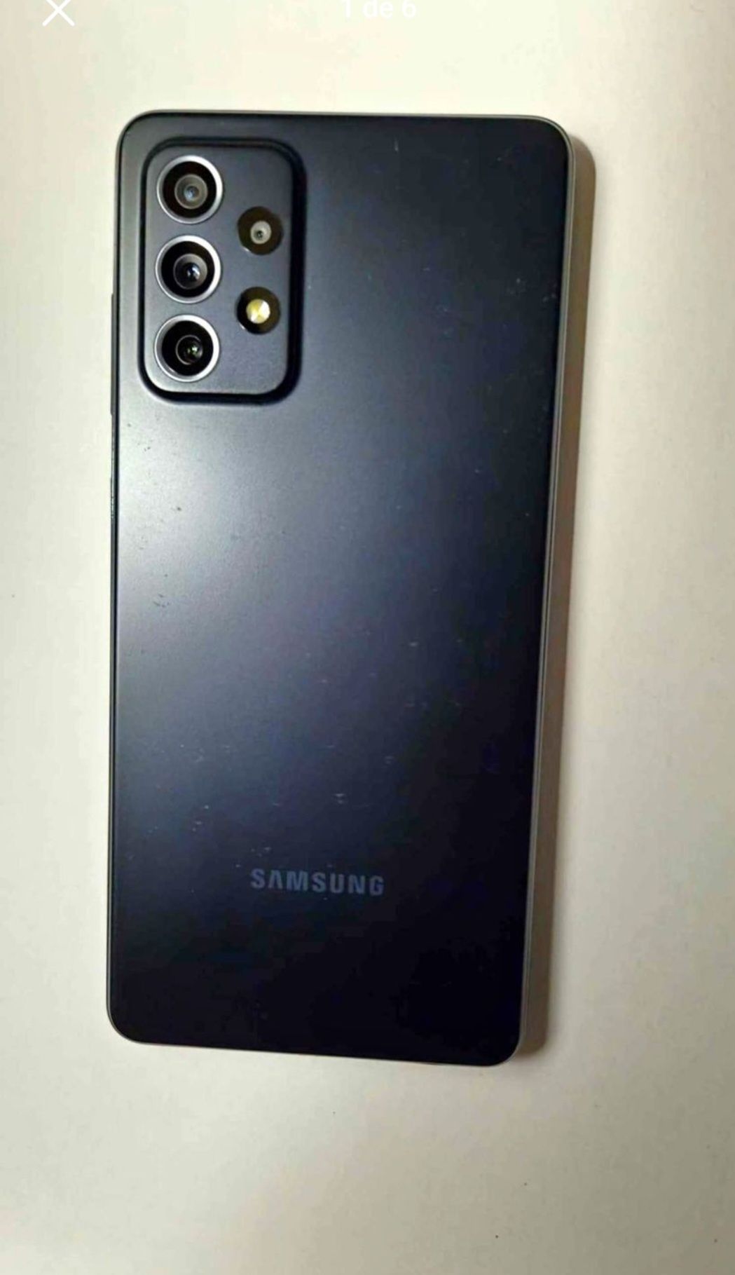 Samsung A72 preto