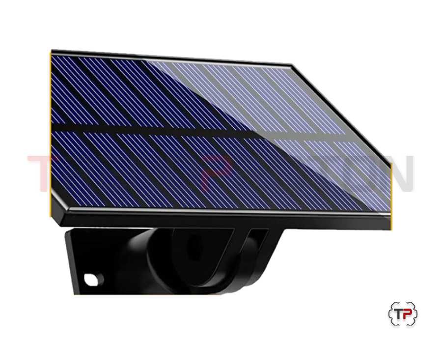 Luz de Exterior c/ Painel Solar, Comando e Sensor de Movimento