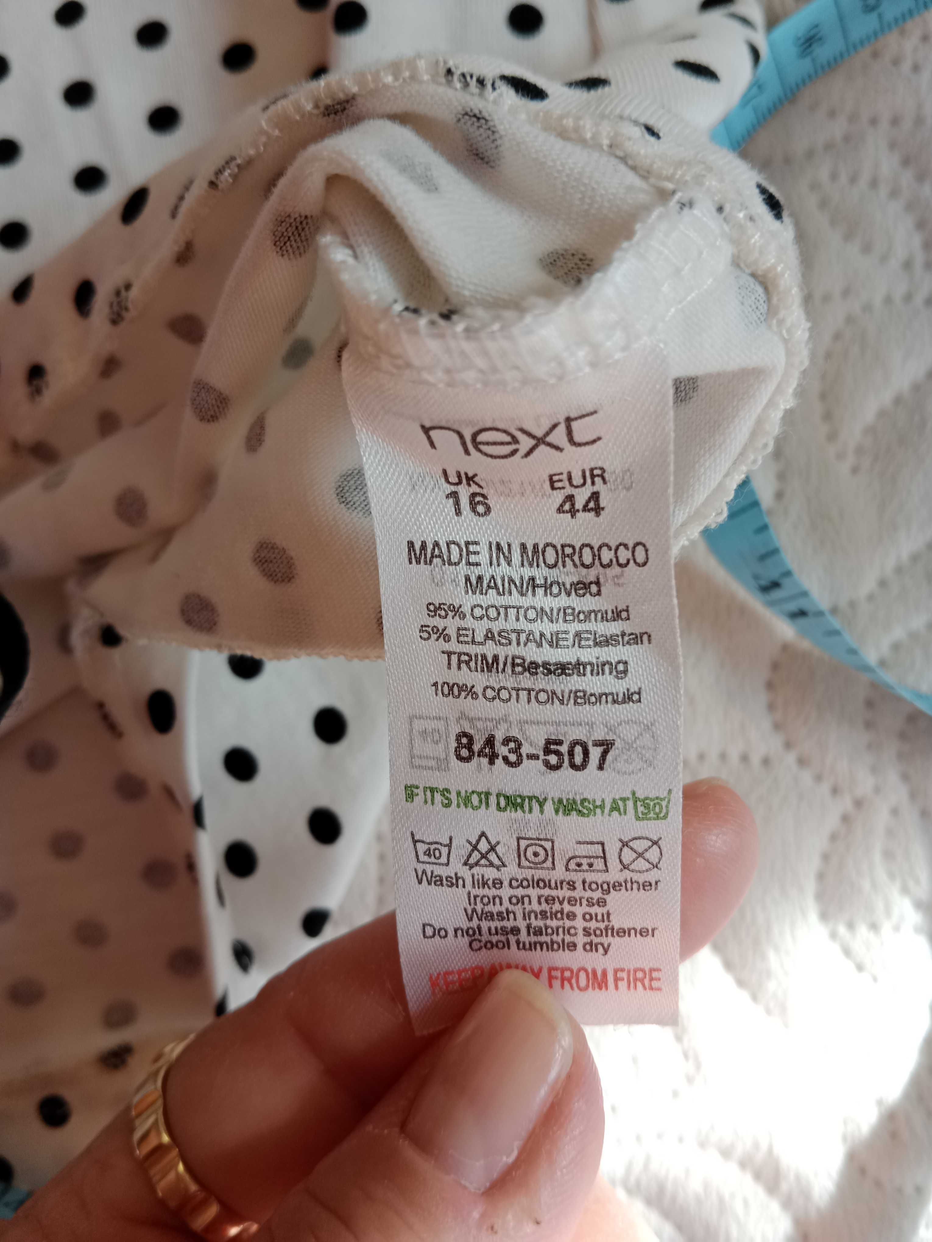 Bluzka w kropki firmy Next rozmiar 44