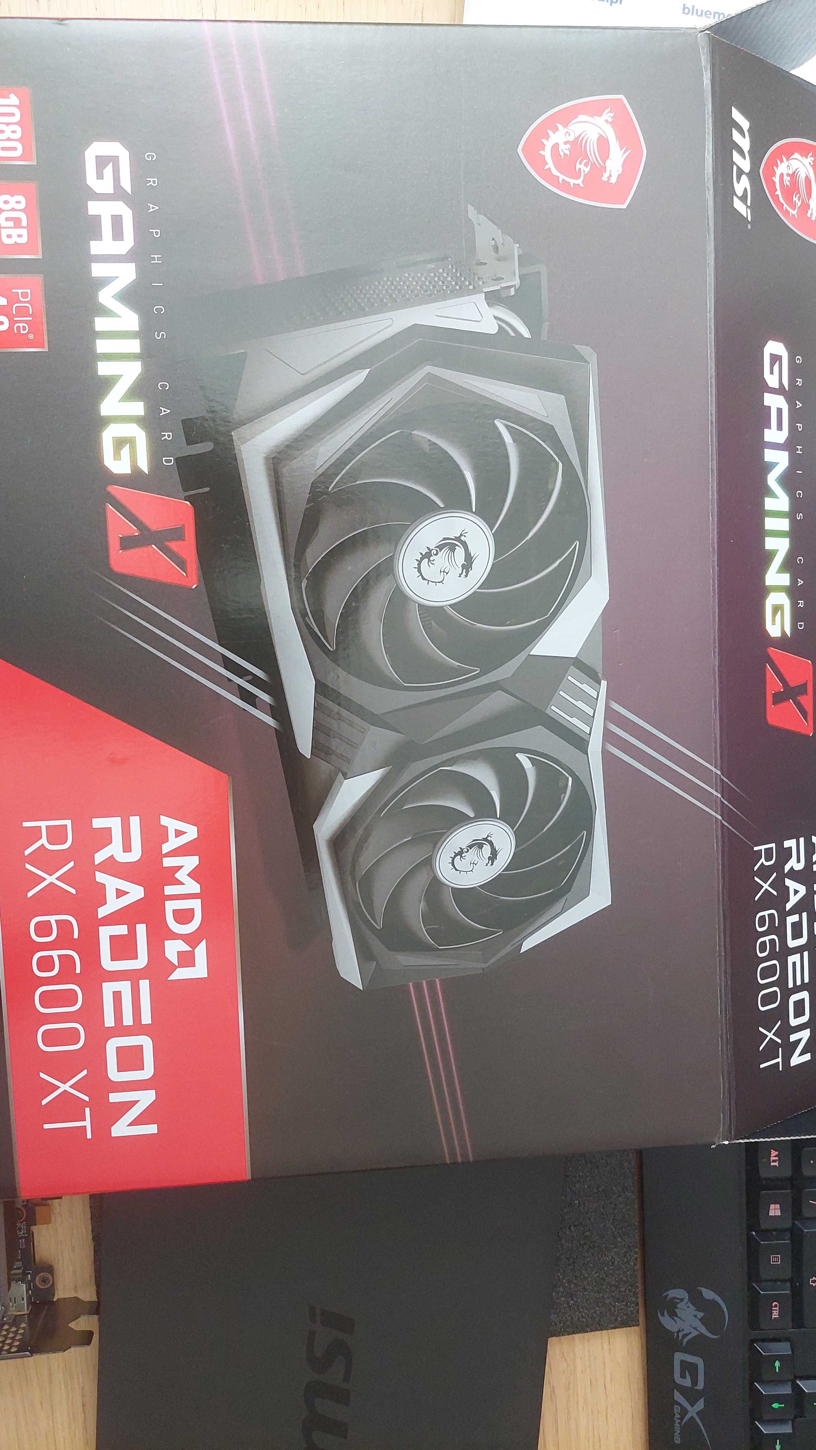 Karta graficzna MSI Radeon RX 6600 XT Gaming X 8GB GDDR6
