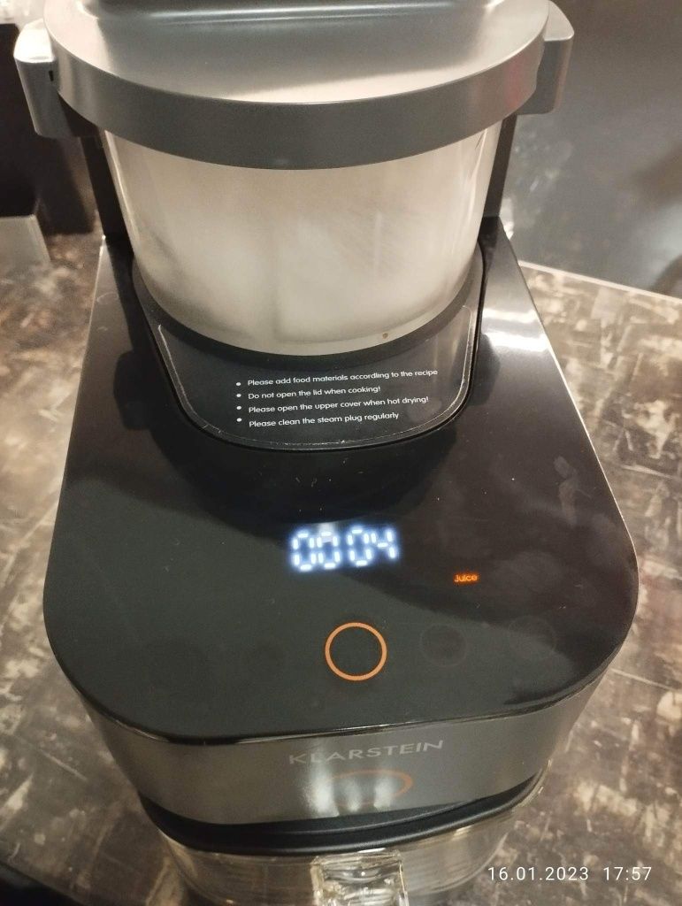 Marcia, urządzenie do przygotowania mleka orzechowego, 300–1200 ml, 36