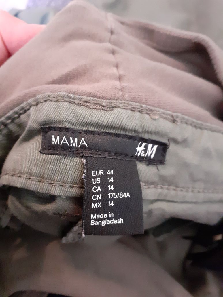 Spodnie ciążowe H&M Mama roz 44