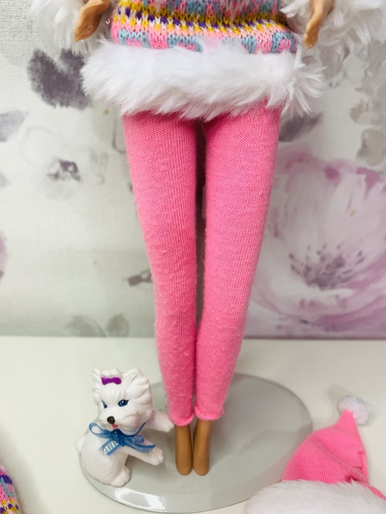 Ubrania dla lalek z serii Barbie Winter Holiday vintage 1995