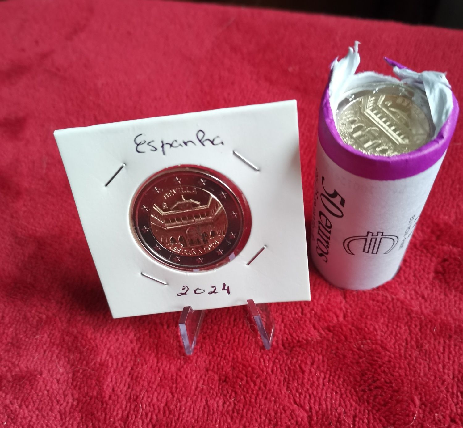 Moeda comemorativa de 2€ - Espanha 2024 - Sevilha