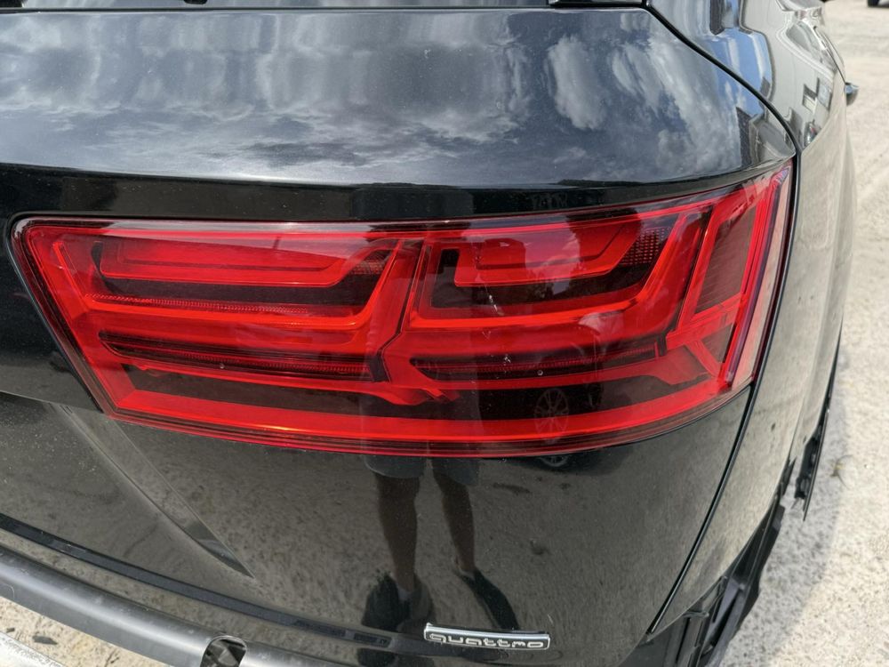 Задні фонарі Стопи Audi Q7 2015-2019, шторка задня, рейлінги на кришу