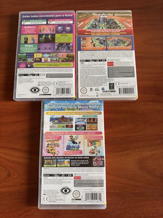 Jogos Nintendo Switch (verificar preço na descrição)