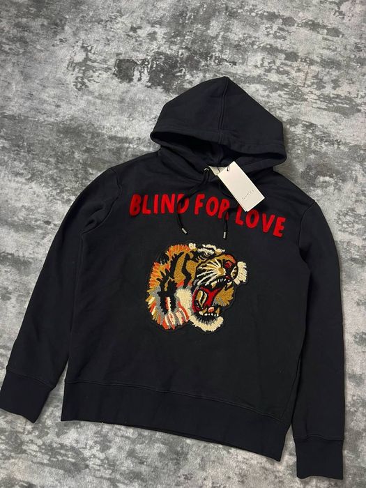 Gucci "Blind For Love" hoodie.Гучи худи