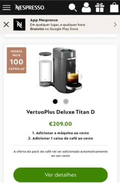 Nespresso Vertu Deluxe