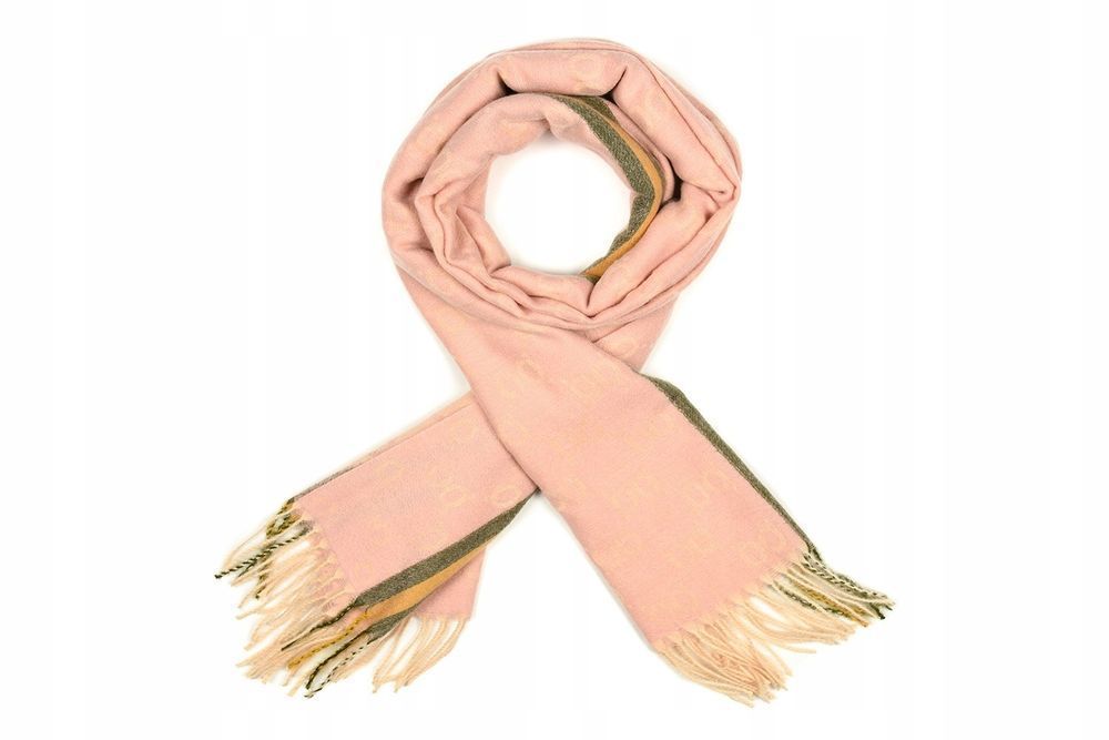 Bawełniany duży szalik damski ciepły szal frędzle prezent stylowy nowy