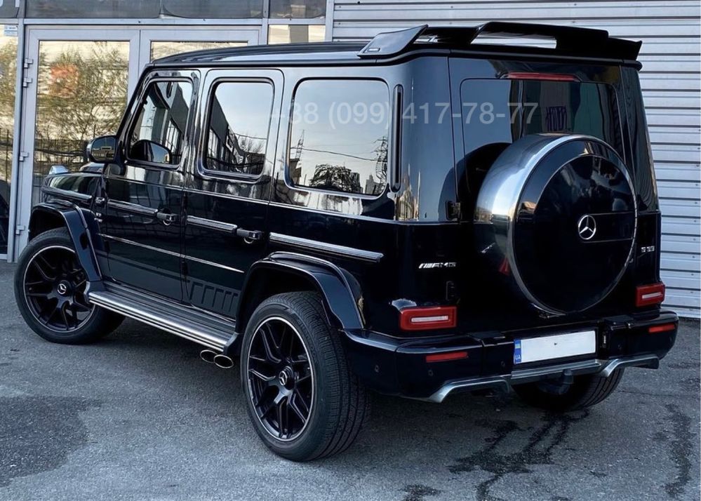 Диффузор BRABUS накладка бампера Mercedes W463A W464 Губа