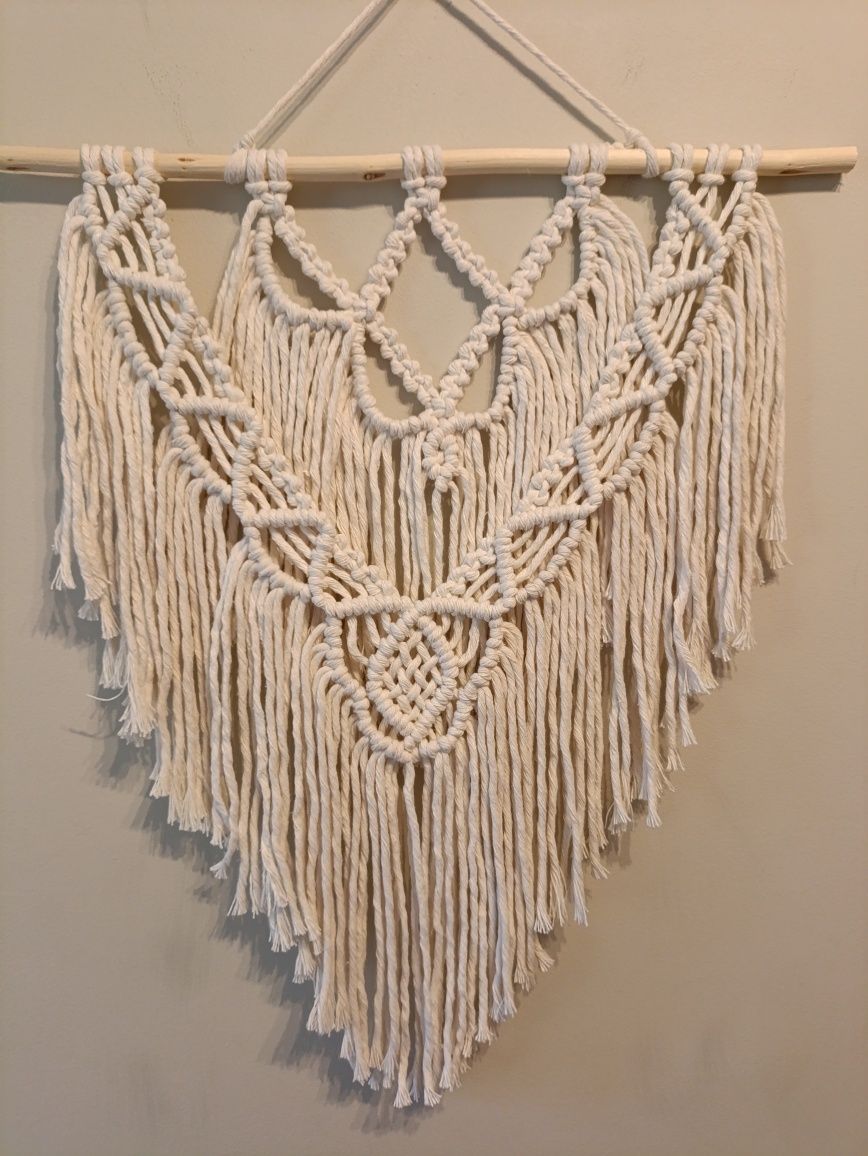 Makrama ozdoba Boho na ścianę