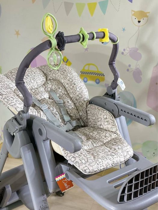 Стільчик для годування Chicco Polly Magic Relax Годувальне крісло чіко