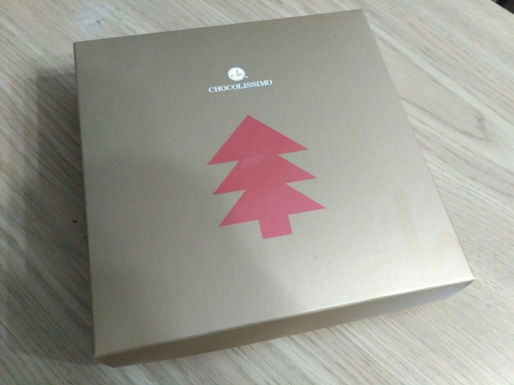Pudełko świąteczne na czekoladki chocolissimo praliny lub drobiazgi