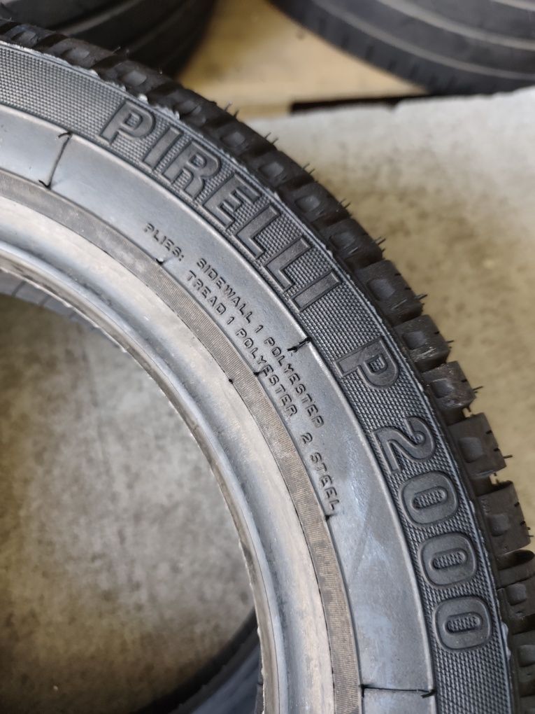 Pneus 135/70r13 Pirelli P2000 com 100% piso