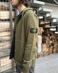 БЕЗ ПРЕДОПЛАТИ | Олімпійка Зіп Худі STONE Island Хакі