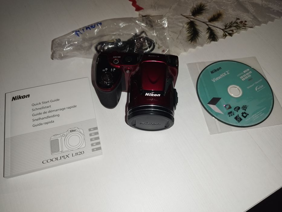 Aparat Nikon coolpix l820