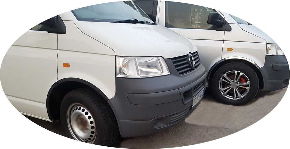 VW T4 T5 Nakładki listwa nadkola przód tył błotnik lewy prawy zestaw