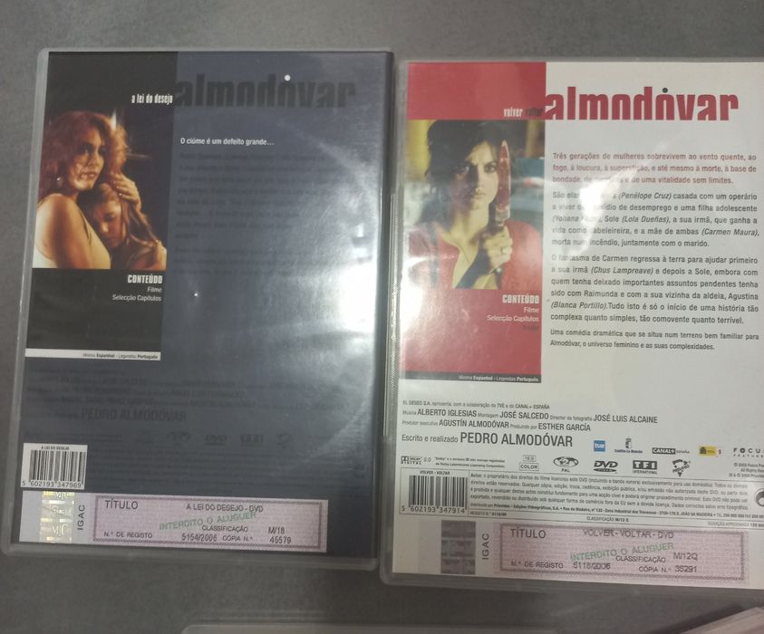 Pedro Almodôvar DVD