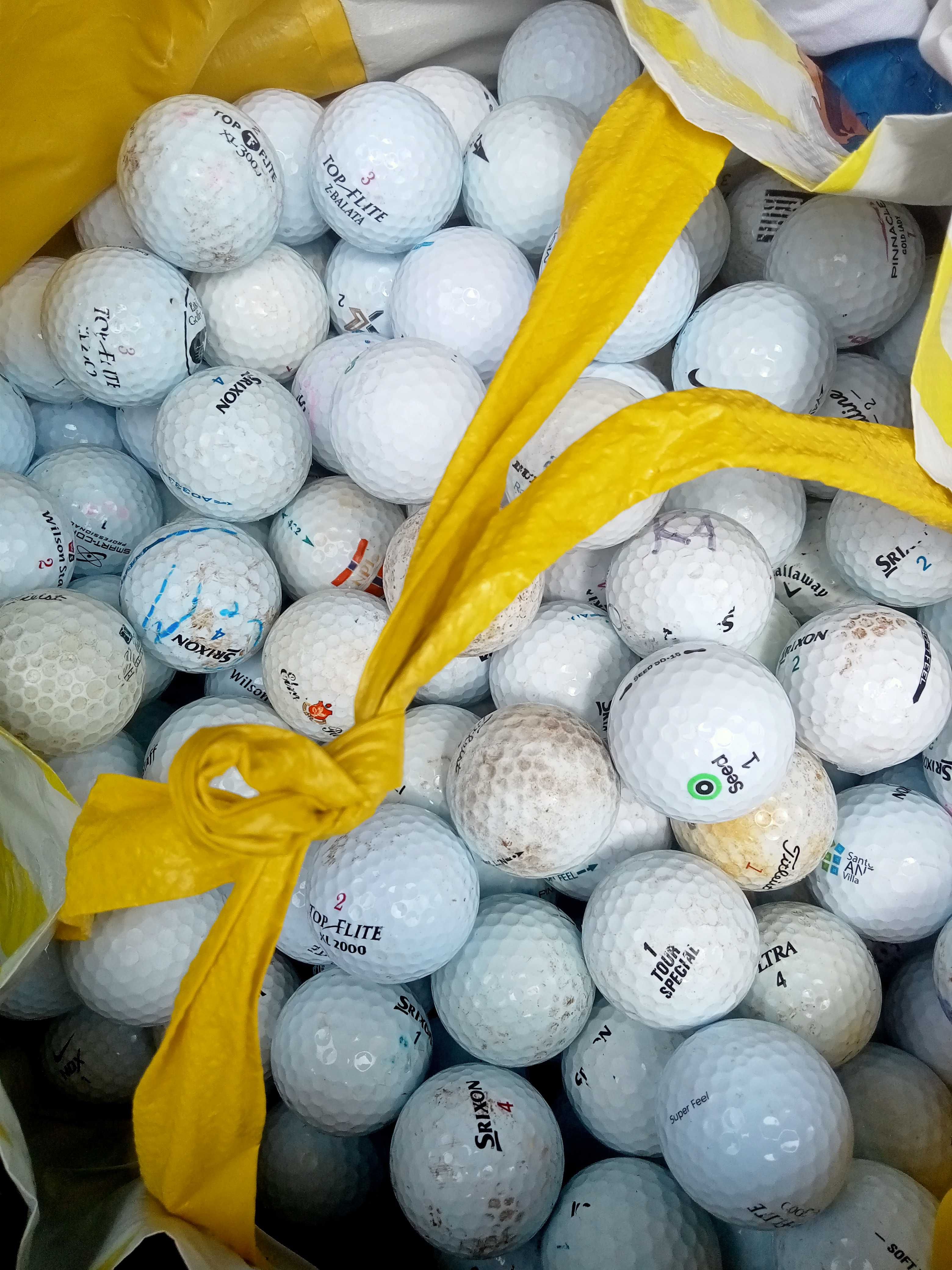 1000 bolas golfe diversas marcas