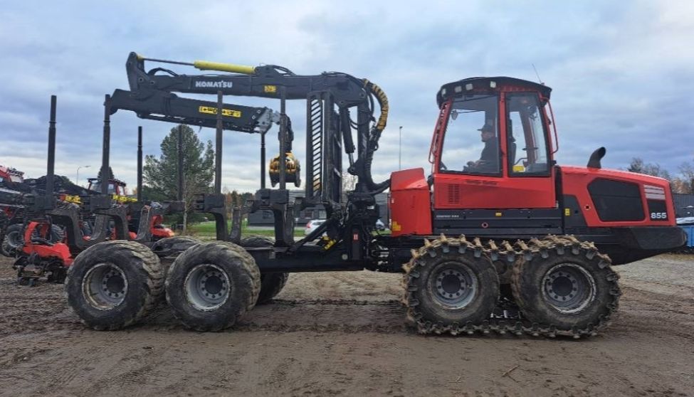Forwarder Komatsu 855.2 ciągnik leśny maszyna leśna Dotacja od 1%
