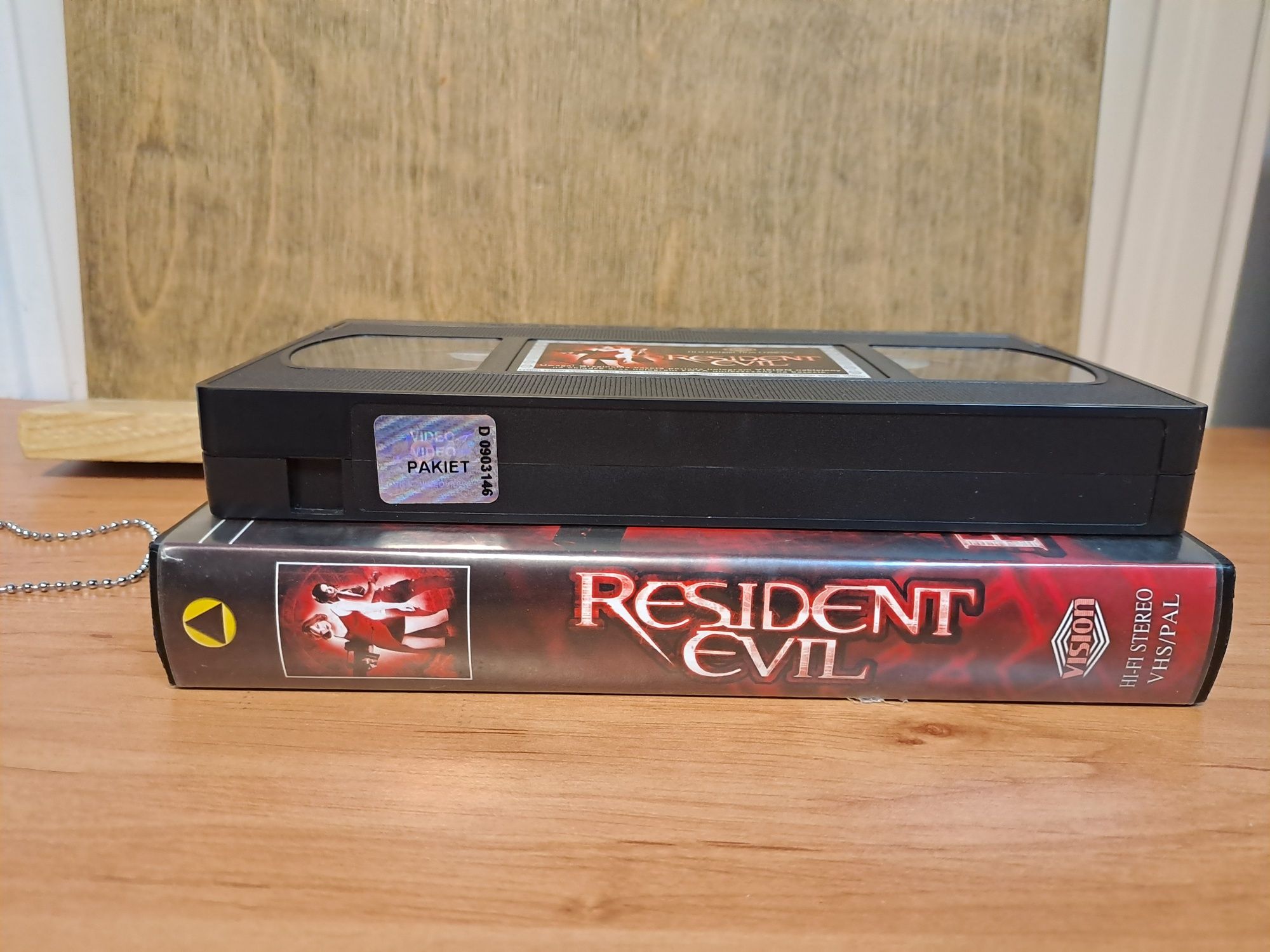 Resident Evil kaseta VHS