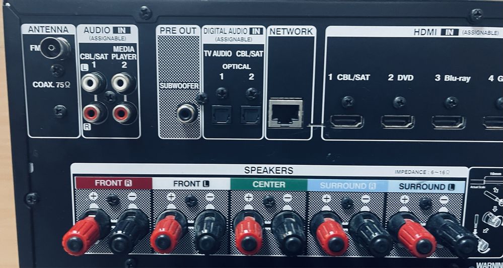 Ampituner Denon Avr-x1000