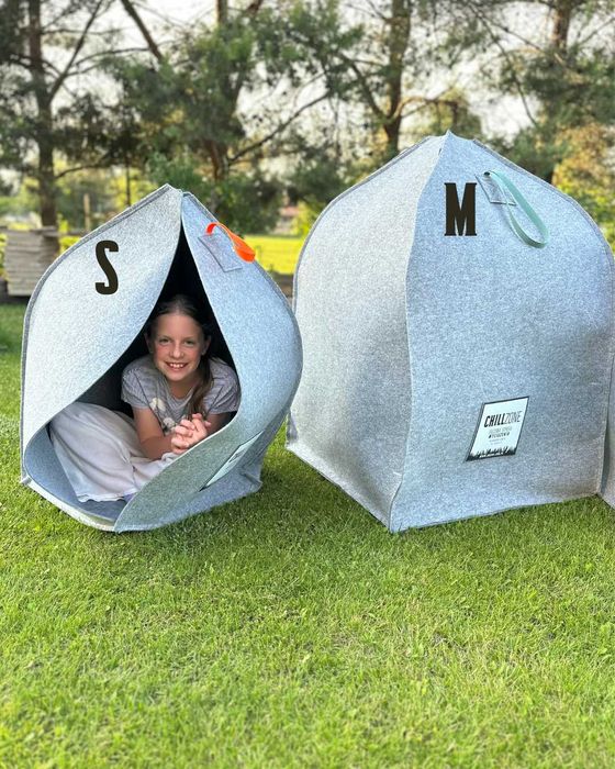 Strefa ciszy ChillZone z dnem - wyciszający domek z filcu dla dzieci M