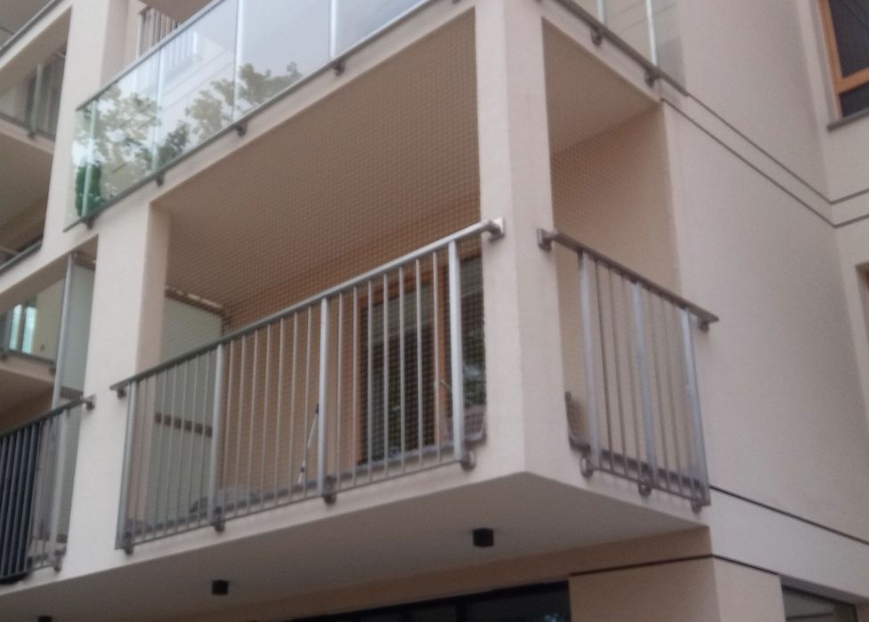 Siatka dla kota, siatka przeciw ptakom, siatka na balkon, wioliera