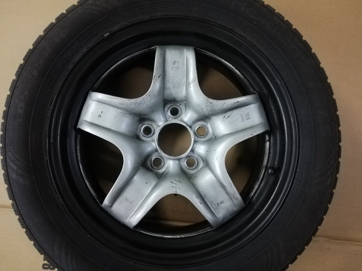 Felga stalowa 16'' 5x108 strukturalna Ford Focus mk2 C-max Mondeo Kuga