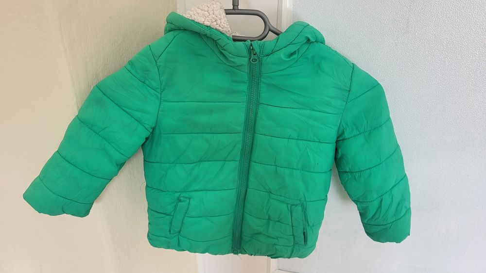 Kurtka zimowa 86 zielona