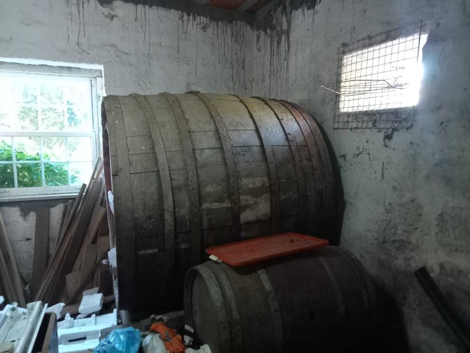 Pipa de vinho antiga