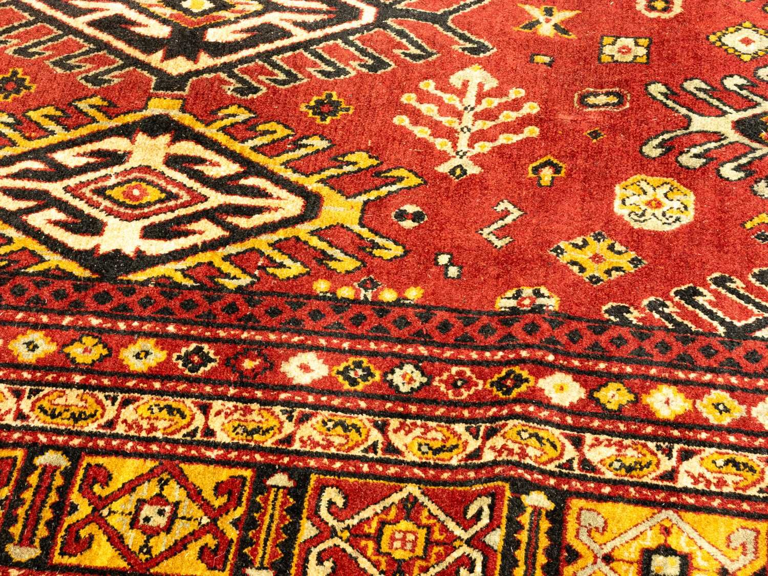 Tapete persa Ciammakale vermelho 325 cm x 235 cm | século XIX