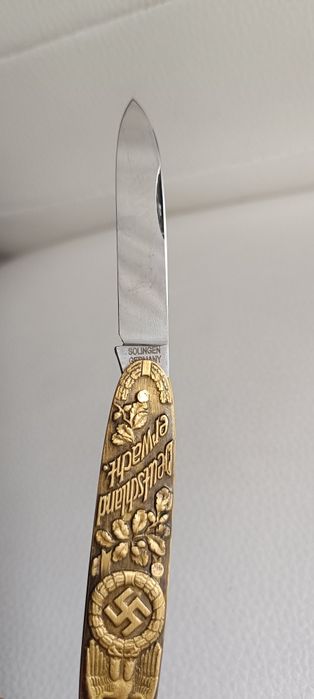 Kolekcjonerski kieszonkowy noz firmy SOLINGEN.