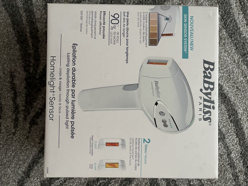Depilator laserowy IPL