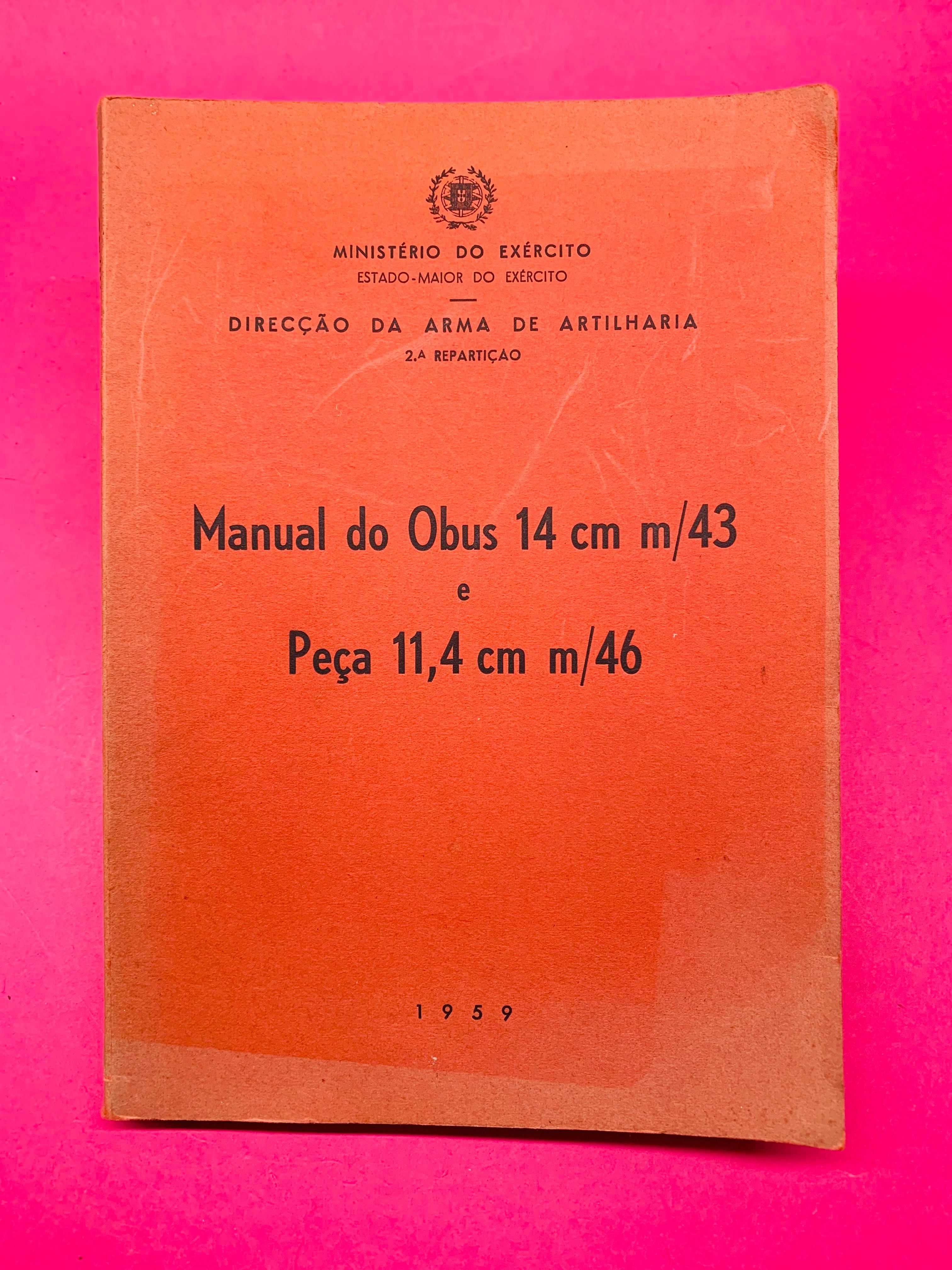 Manual do Obus 14 cm m/43 e Peça 11,4cm m/46