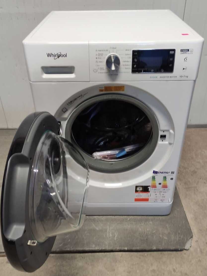 Pralko-suszarka 10/7kg WHIRLPOOL FFWDD 107/6258  1600obr OUTLET 11FG26