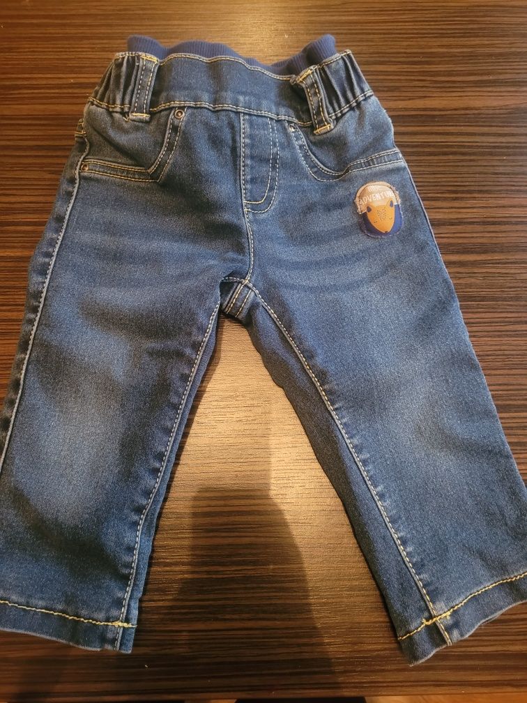 Spodenki jeansy 74 80