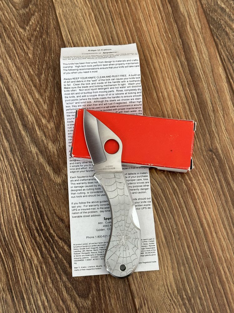 Spyderco CoPilot C09 1993 рік. Discontinued. Оригінал!