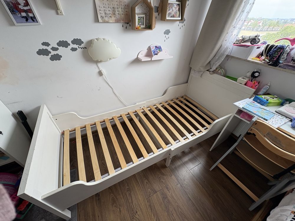 Lóżko Ikea Sundvik 80x200 z regulacja dlugosci