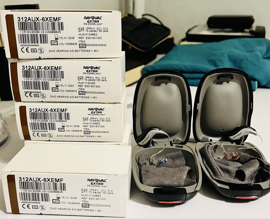 Bernafon Alpha 9 mini Rite T komplet L+P - stan idealny Model premium