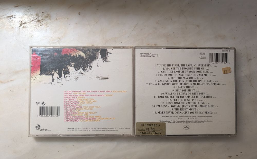 Dois CD's em bom estado
