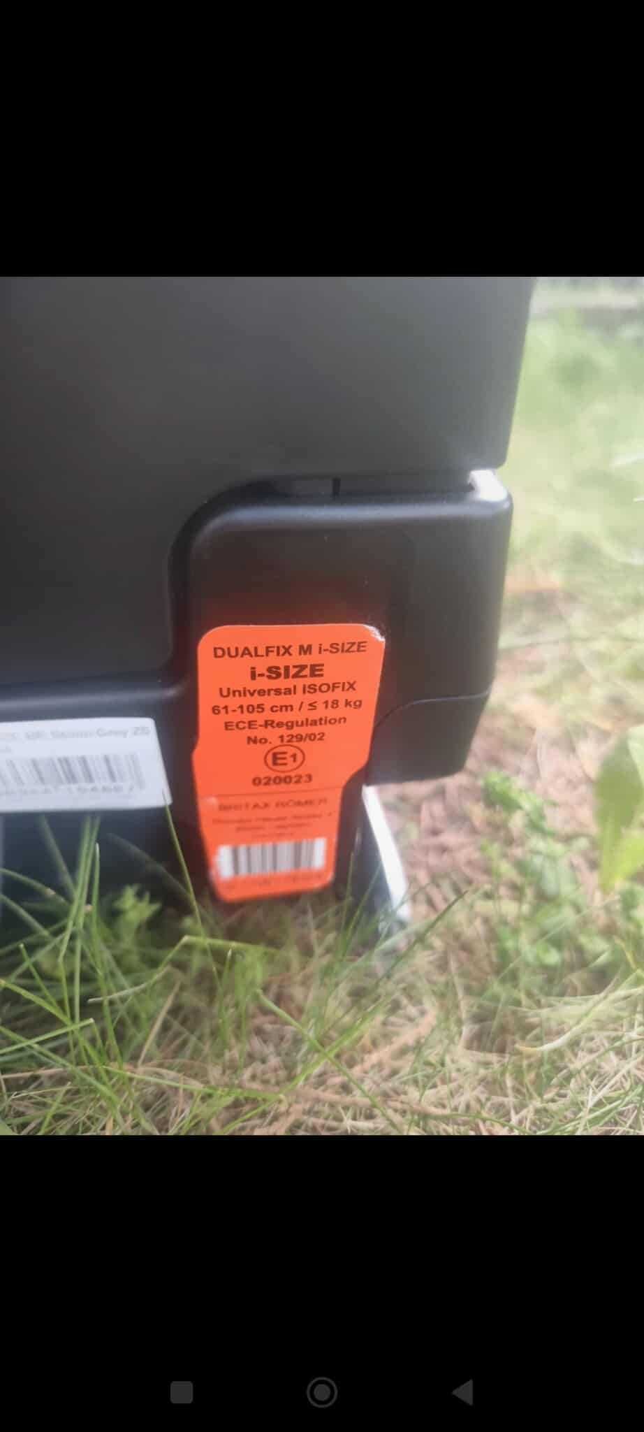 Fotelik Britax Romer Dualfix M i-size